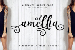 Amellia: The Font That Elevates Your Brand with Elegant Script