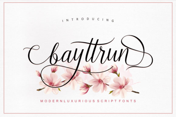 Bayttrun Script for Elegance and Modern Web Design