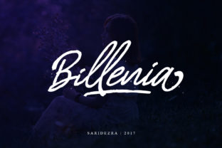 Billenia: The Handwritten Font That Elevates Your Craft