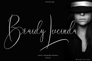 Braidy Lucinda: A Script Font for Handmade Crafters and Designers