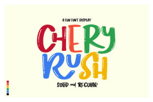 Chery Rush: The Perfect Font for Playful Branding and Creative Design