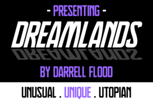 Dreamlands: A Modern Sans Serif Font for Creative Crafters