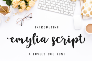 Emylia Script: A Feminine Touch for Elegant Design