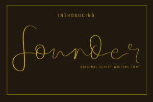 Founder: A Script Handwritten Font for Authentic Branding