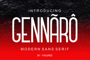 Gennaro: A Modern Sans Serif Font for Editorial Design and Content Branding
