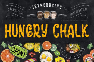 Hungry Chalk: A Script Font That Elevates Digital Branding