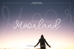 Moorland: A Script Handwritten Font That Elevates Your Design