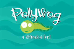 Pollywog: A Script Handwritten Font for Creative Crafters and Product Makers