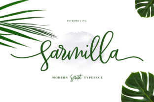 Sarmilla Script: The Perfect Font for Elegant Branding and Creative Design