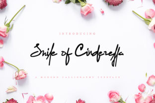 Smile of Cinderella: A Script Font for Elegant Editorial Design