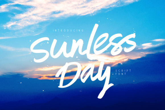 Sunset Day Font for Handmade Creators and Design Enthusiasts