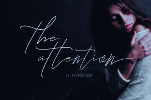 The Attention: A Script Handwritten Font for Memorable Branding