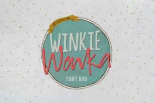 Winkie Wonka Duo: A Script Handwritten Font for Creative Crafters